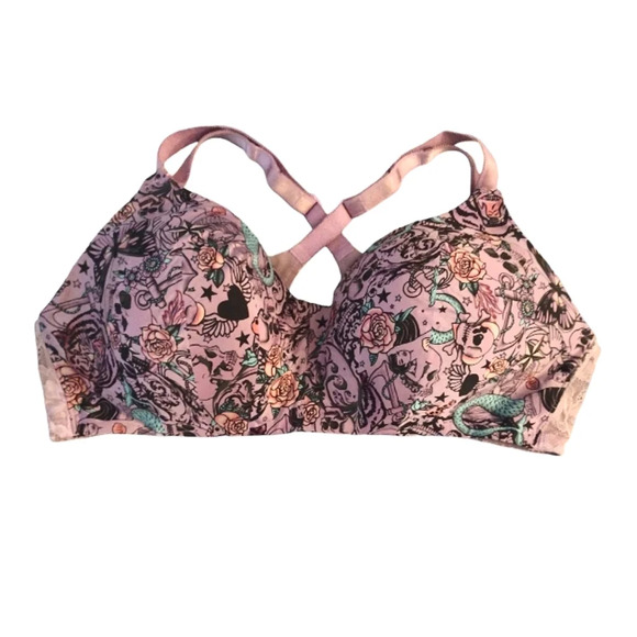 Torrid Purple Patterned Bra - Picture 3 of 13